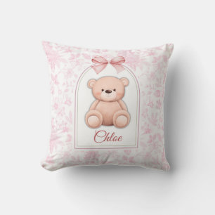 Coussin Scarlett Conception personnalisée d'ours en pelu