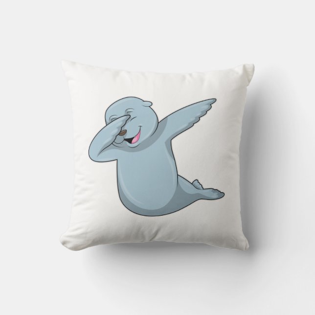 Coussin Sceau chez Hip hop Dance Dab (Recto)