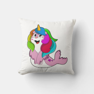Coussin Sceau comme licorne