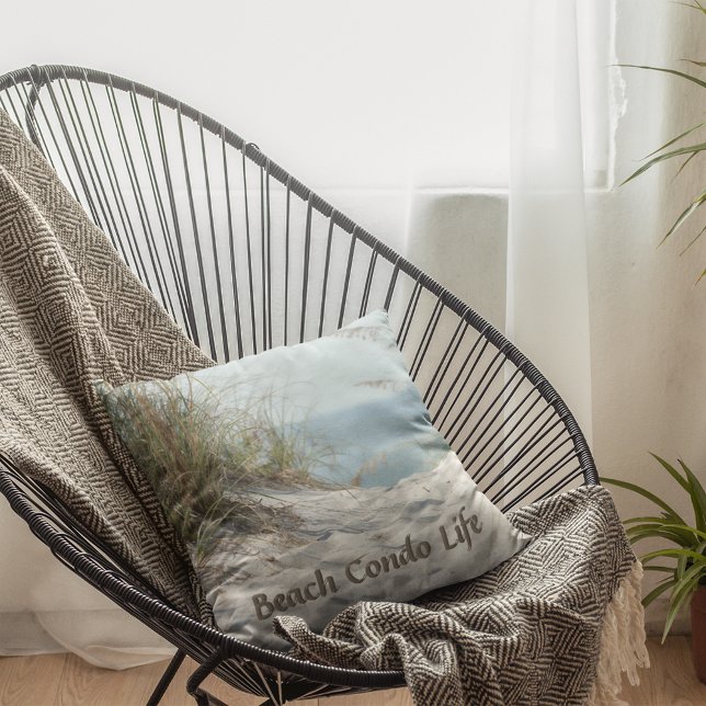 Coussin Scène Dune De Sable De Plage (Créateur téléchargé)