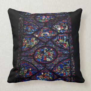 Coussin Scènes de la vie de Charlemagne (747-814) de