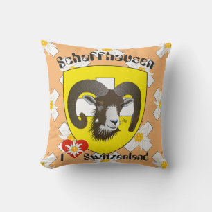 Coussin Schaffhouse - Suisse - Suisse - Svizzera Kissen