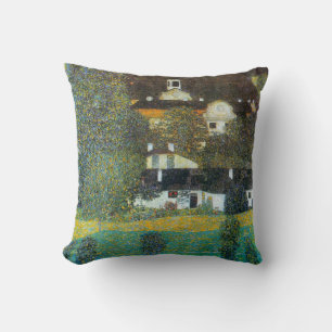 Coussin Schloss Kammer sur l'Attersee II Par Gustav Klimt