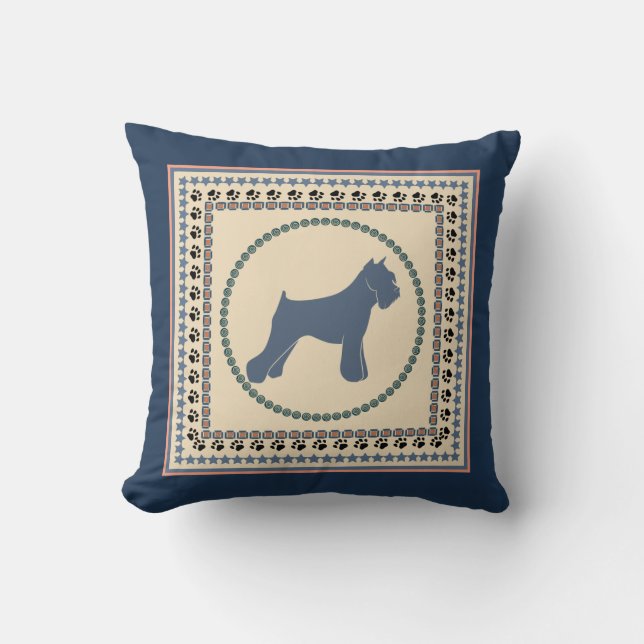 Coussin Schnauzer (Recto)