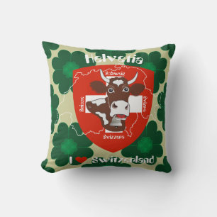 Coussin Schweiz Suisse Svizzera Svizra Suisse Kissen