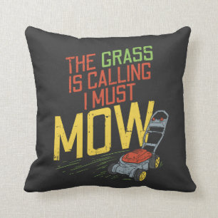 Coussin Sciage de pelouse - L'herbe appelle