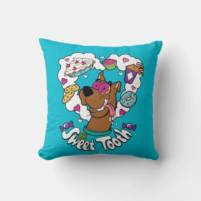 Coussin Scooby-Doo "Douce dent" (Recto)