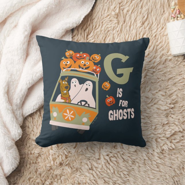 Coussin Scooby-Doo | G est pour Ghosts (Couverture)