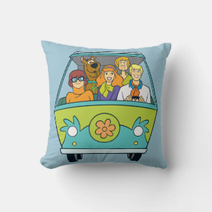 Coussin Scooby-Doo & Gang Mystery Machine