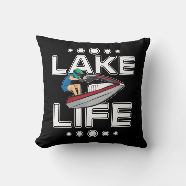 Coussin Scooter de mer drôle de vacances de plage de la (Recto)