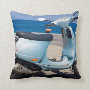 Coussin Scooter sur la plage   Ephesus, Turquie