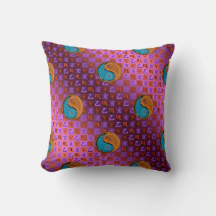 Coussin Scorpion & Sanglier de bois