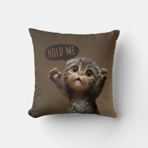 Coussin (Scottish Fold) « Serrez-moi » Soutien émotionnel