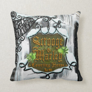 Coussin Scrooge&MarleySignScene