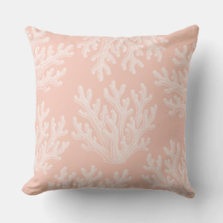 Coussin Sea Coral Silhouette | Jazz Age Coral
