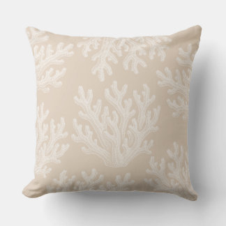 Coussin Sea Coral Silhouette | Sunkissed Sand