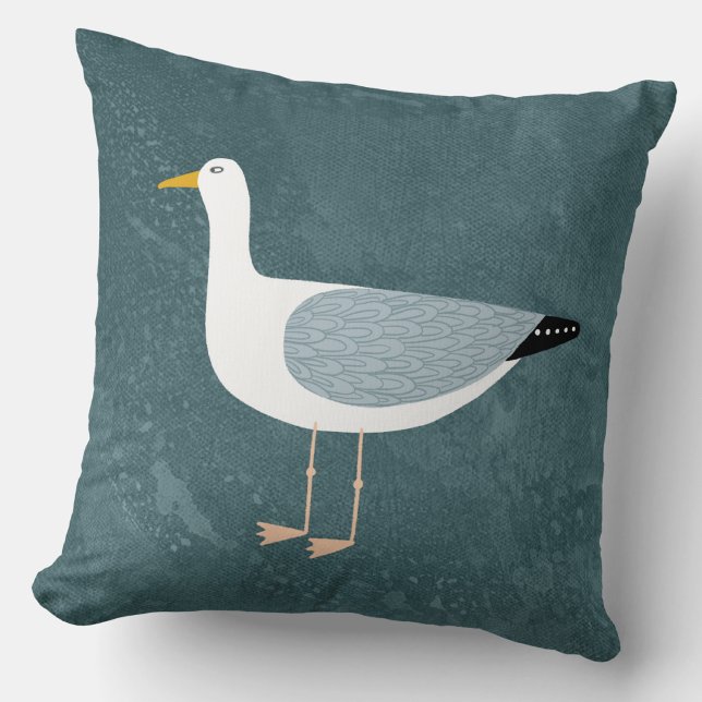 Coussin Seagull Nautical (Créateur téléchargé)