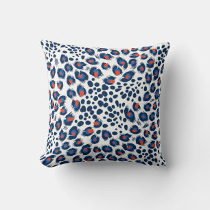 Coussin Seamless leopard skin pattern. Vintage. 