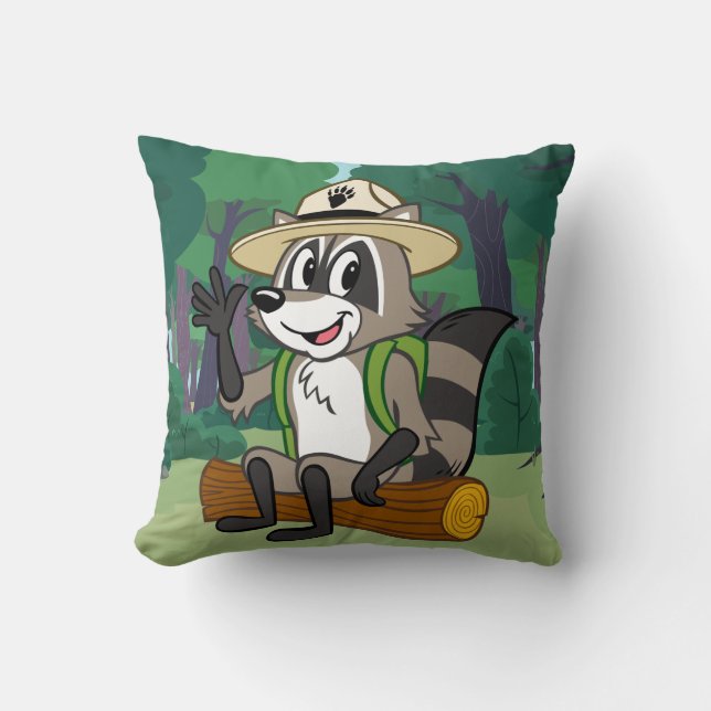 Coussin Séance de Rick de garde forestière de Rick | de (Recto)