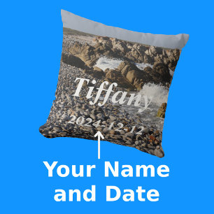 Coussin Seaside Ocean Memories Nommé Keepsar Photo