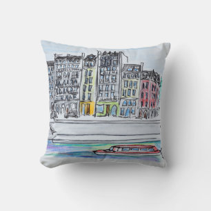 Coussin Seine  Île Saint-Louis, Paris