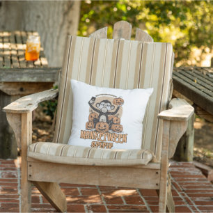 Coussin Selfie de Monkeyween - Halloween Vintage