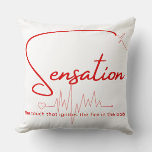 Coussin Sensation Pouls Ligne du Cœur