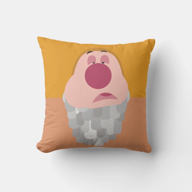 Coussin Sept nains - Corps de personnage éternué (Recto)
