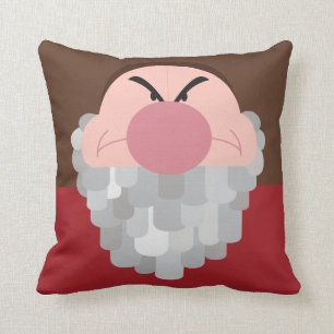 Coussin Sept nains - Corps de personnage grincheux