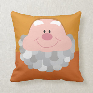 Coussin Sept nains - Corps de personnages heureux