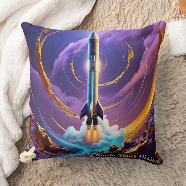 Coussin "Séquence de lancement Auric" (Couverture)