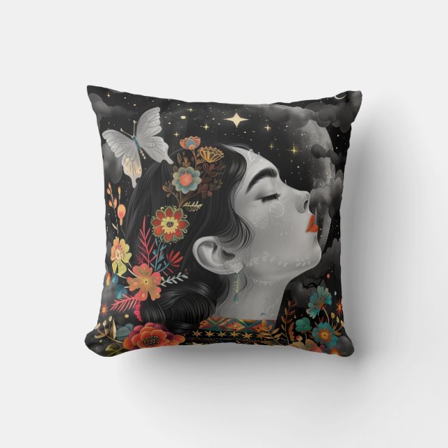 Coussin Serendipité céleste (Recto)