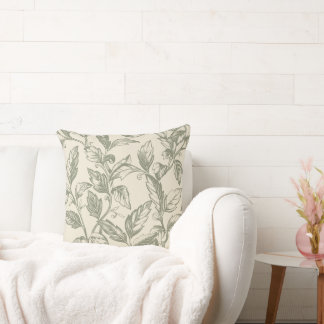 Coussin Serene Sage Green | Charme de la vigne rustique Co