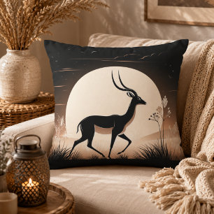 Coussin Sérénité en mouvement Inspiré de l'antilope