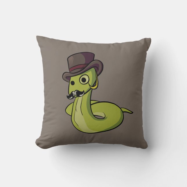 Coussin Serpent de monsieur ! (Recto)