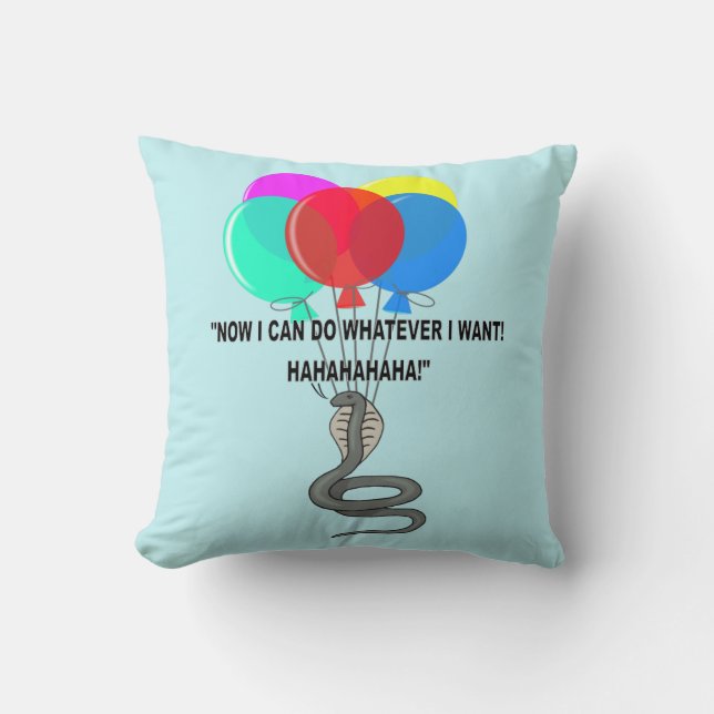 Coussin Serpent volant (Recto)
