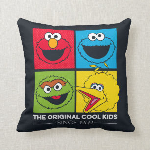Coussin Sesame Street   Les Enfants Géniaux Originaux