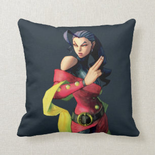 Coussin S'est levé supportant deux doigts