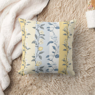 Coussin Shabby Chic Citron Série Florale Design #9