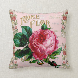 Coussin SHABBYCHIC vintage Paris