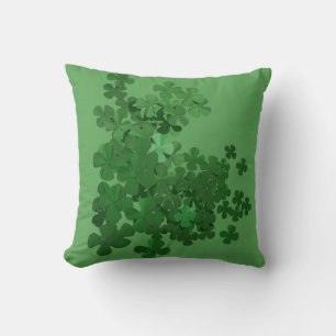 Coussin Shamrock de la Saint-Patrick