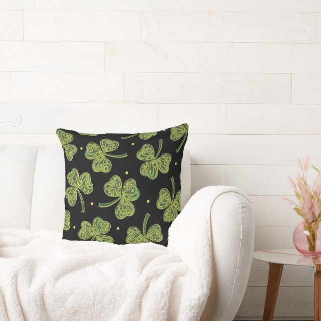 Coussin Shamrocks Rococo (Canapé)