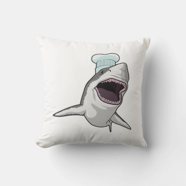 Coussin Shark as Cook (Recto)