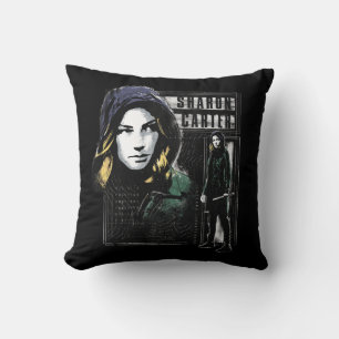 Coussin Sharon Carter Fugitive Graphic