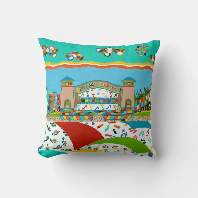 Coussin Shell de Sea Isle (Recto)