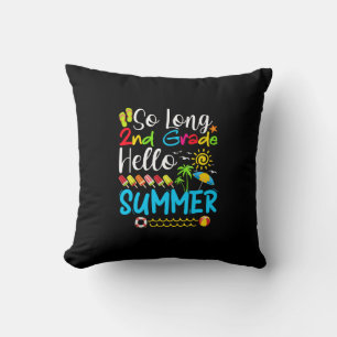 Coussin Si Long 2E Année Bonjour Été Dernier Jour De L'Éco