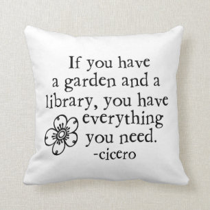 Coussin Si vous avez un carreau de jardin