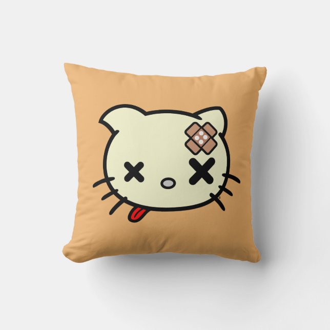 Coussin Sick Kitty (Recto)