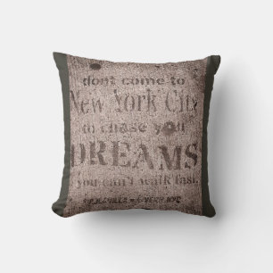 Coussin "Sidewalk Dreams" Lancer l'oreiller