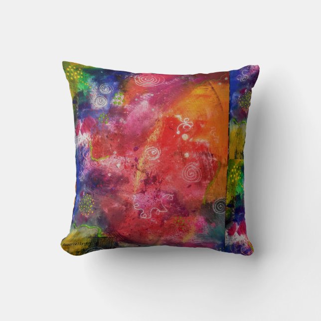 Coussin Siercoussin "Happy-Art" Boudrielly (Recto)